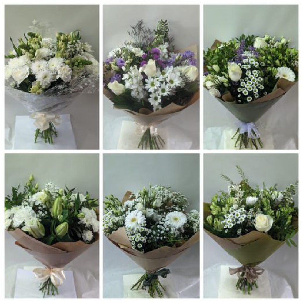 The sympathy bouquet