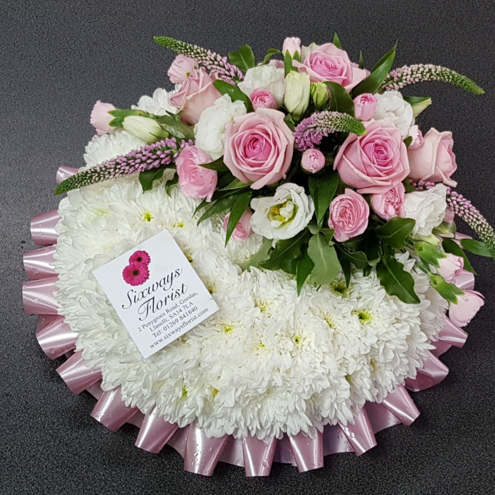 pink posy pad