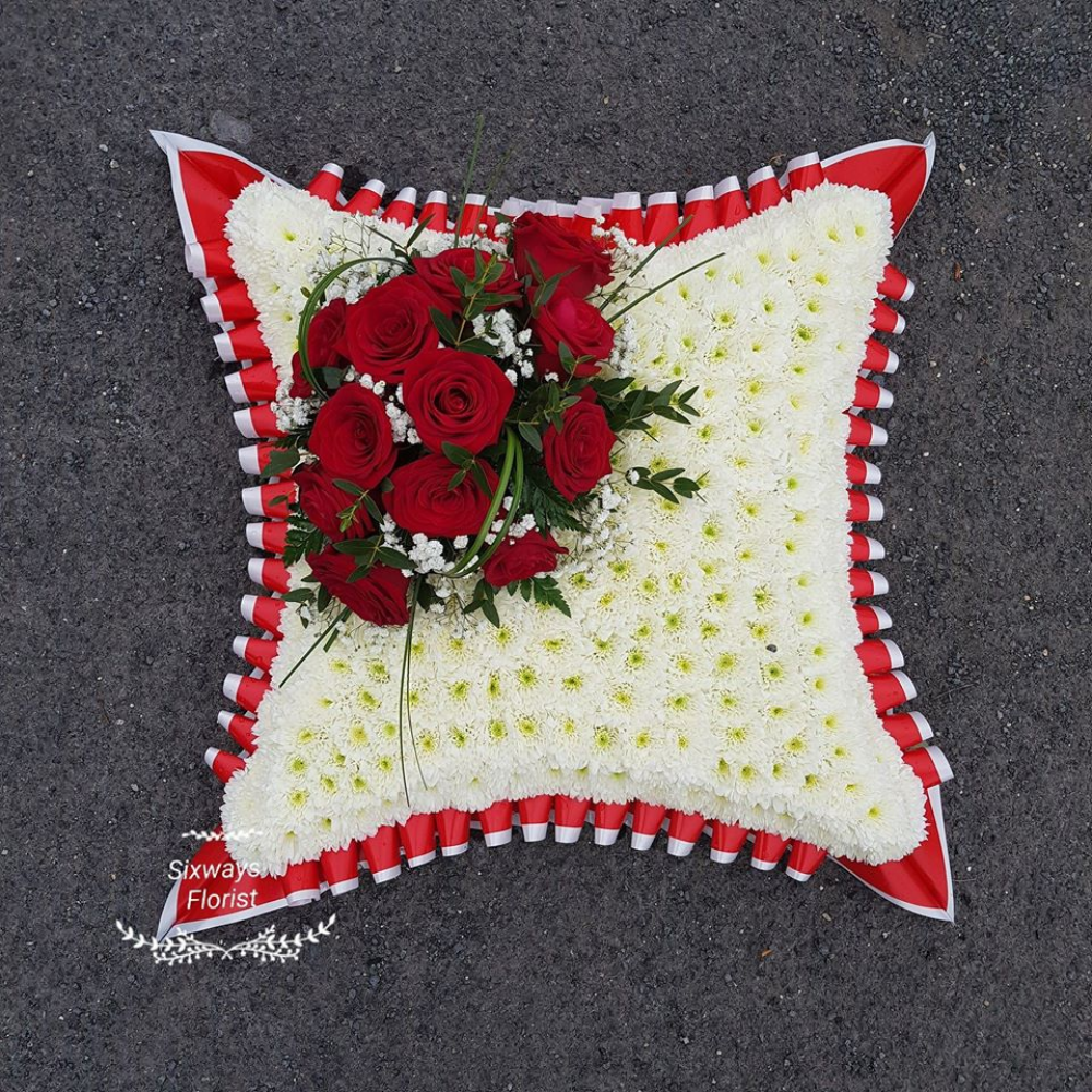 red cushion